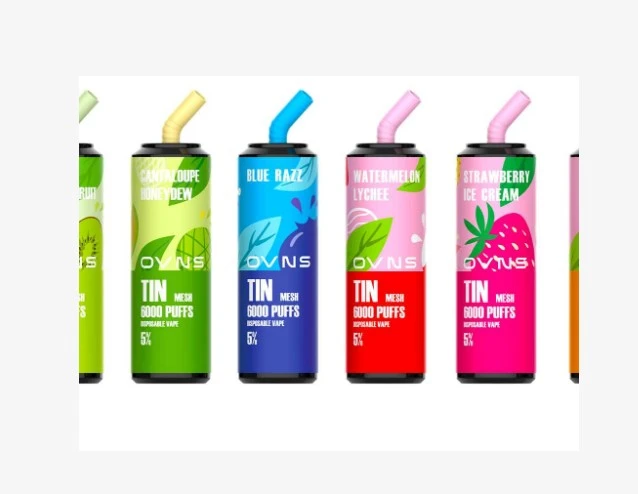 6000 Puffs Factory Price Coke Can Mesh Coil Disposable Vape Pen