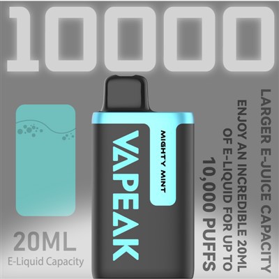 Vape za enkratno uporabo z močjo in zaslonom za tekočino